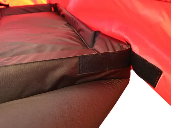 Изображение товара Палатка-баня MORZH 1 окно с полом, печью и баком для воды (камуфляж)