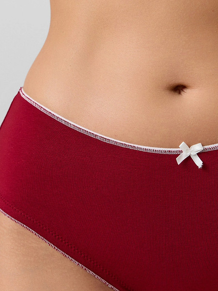 Изображение товара Комплект женских трусов Mark Formelle 412678-3 (р.110, бордовый)