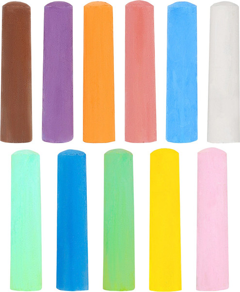 Изображение товара Набор мела канцелярского Brauberg Kids. В ведерке / 272774 (52шт)