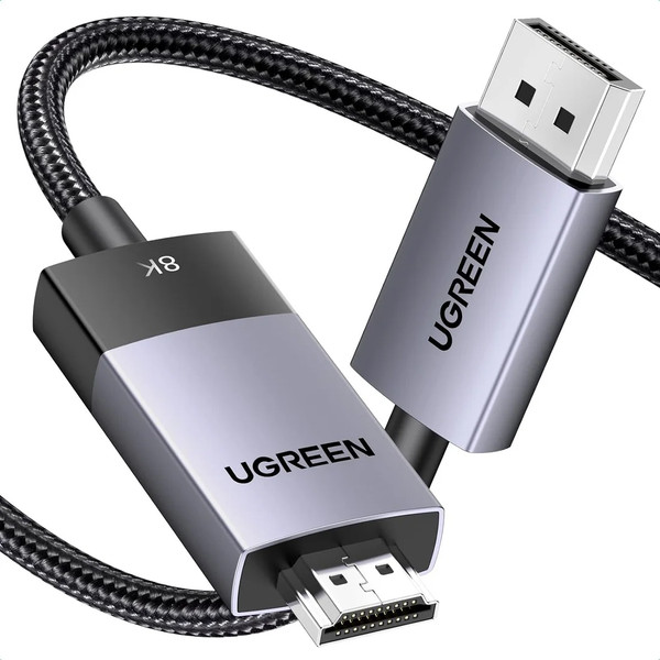 Изображение товара Кабель Ugreen DP115 / 80397 (2м, черный)