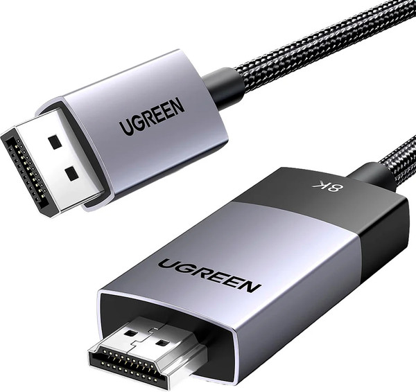 Изображение товара Кабель Ugreen DP115 / 80397 (2м, черный)