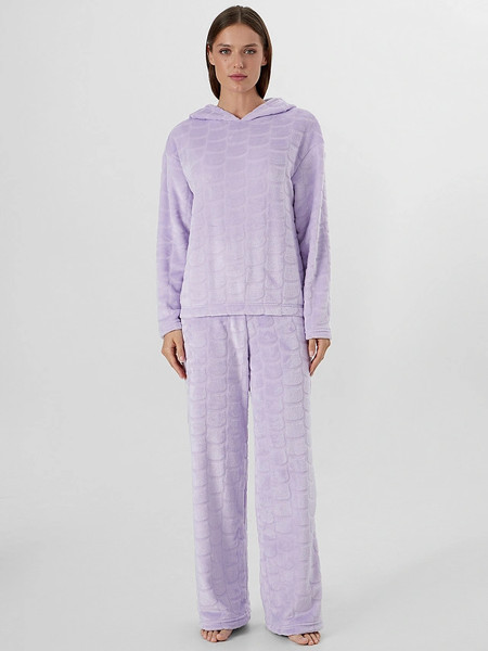 Изображение товара Кофта домашняя Mark Formelle 502978 (р.164/170-88-94, лиловые котики)