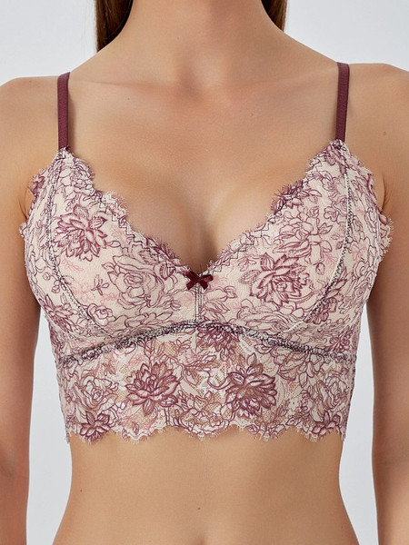Изображение товара Бюстгальтер Mark Formelle 512409 (р.164/170-96, бордовая абстракция)