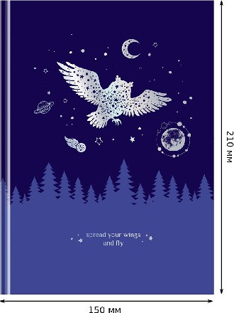 Изображение товара Записная книжка BG  Немного волшебства А5 / ЗК5т80_лс_тгф 12131 (80л)