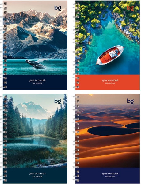 Изображение товара Блокнот BG Прекрасный вид А6 / ЗКТ6гр120_лг 57213 (120л)