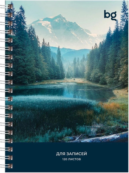 Изображение товара Блокнот BG Прекрасный вид А6 / ЗКТ6гр120_лг 57213 (120л)