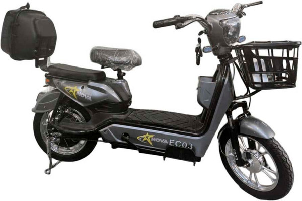 Изображение товара Электровелосипед NoVa EC-03 (серый, без цепи)