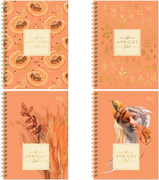Изображение товара Блокнот BG Apricot Crush А6 / ЗКТ6гр96_лг_тф 57207 (96л)
