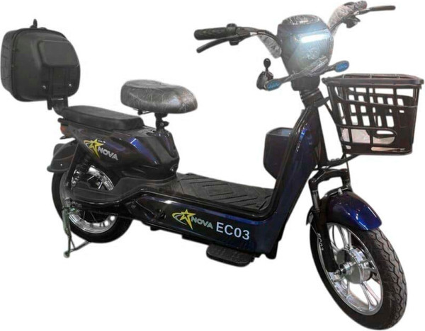 Изображение товара Электровелосипед NoVa EC-03 (синий, без цепи)