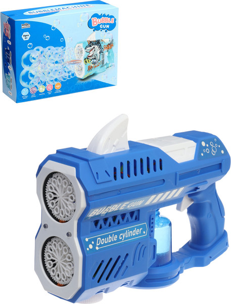 Изображение товара Генератор мыльных пузырей детский Sima-Land Двойной бластер / 10897779