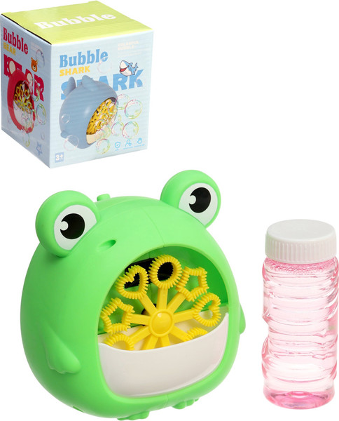 Изображение товара Генератор мыльных пузырей детский Sima-Land Лягушка / 10897754