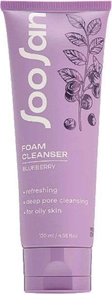 Изображение товара Пенка для умывания Soosan Foam Cleanser with Blueberry (120мл)