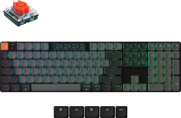 Изображение товара Клавиатура Keychron K5 Version 2 K5X-H1 (Gateron Low Profile Red 2.0)