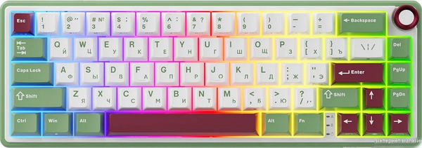 Изображение товара Клавиатура Royal Kludge R65 Green Sand (RK Brown)