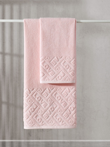 Изображение товара Набор полотенец METEOR Lowe / 12271 (розовый)
