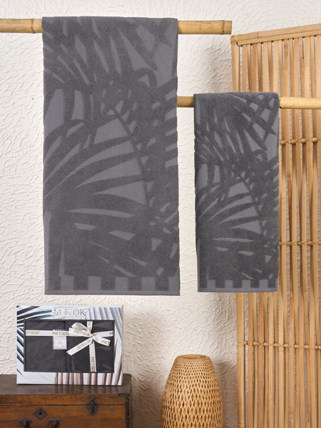 Изображение товара Набор полотенец METEOR Pataya / 12302 (антрацит)