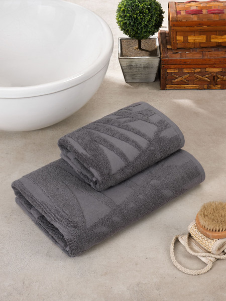 Изображение товара Набор полотенец METEOR Pataya / 12302 (антрацит)
