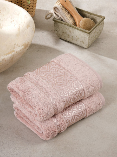 Изображение товара Набор полотенец METEOR A511 Escale / 12305 (пудровый)