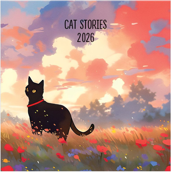 Изображение товара Календарь настенный BG Приключения кота / 381011 (2026г)