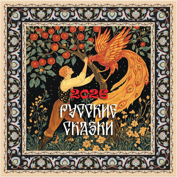 Изображение товара Календарь настенный BG Сказки / 381016 (2026г)