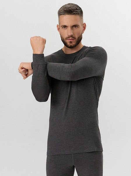 Изображение товара Комплект термобелья Mark Formelle 691001 (р.112-102-182/188, темно-серый меланж)