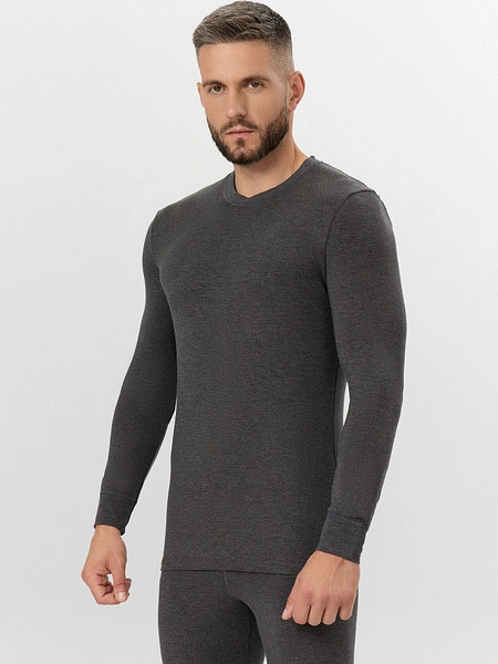 Изображение товара Комплект термобелья Mark Formelle 691001 (р.112-102-182/188, темно-серый меланж)