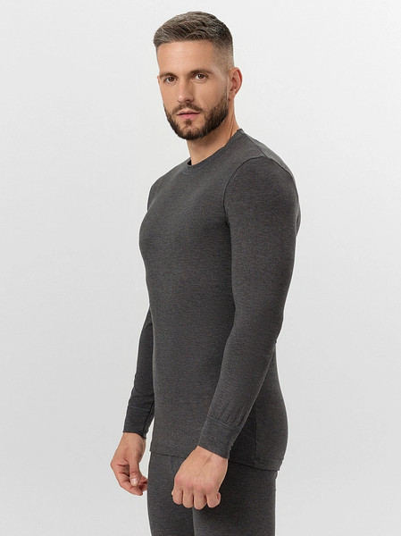 Изображение товара Комплект термобелья Mark Formelle 691001 (р.112-102-182/188, темно-серый меланж)