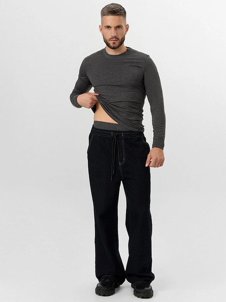 Изображение товара Комплект термобелья Mark Formelle 691001 (р.112-102-182/188, темно-серый меланж)