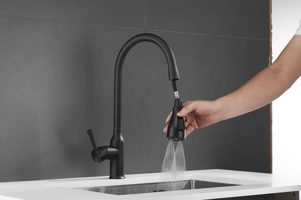 Изображение товара Смеситель Shevanik S163H (черный)