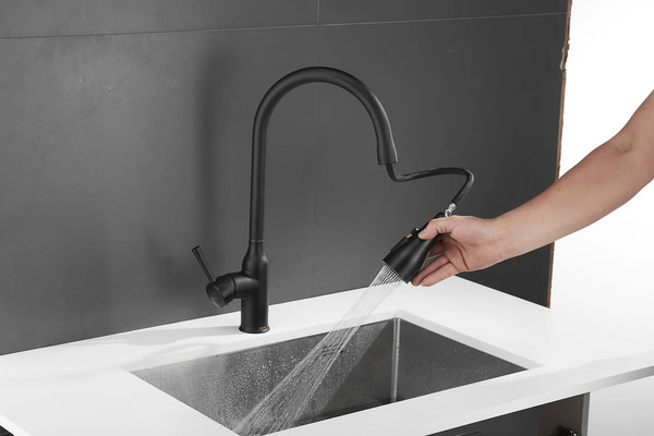 Изображение товара Смеситель Shevanik S163H (черный)