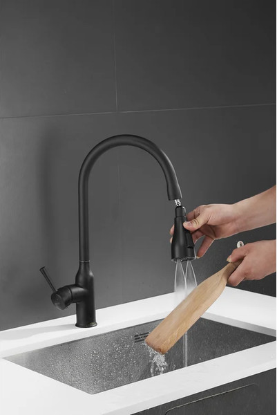 Изображение товара Смеситель Shevanik S163H (черный)