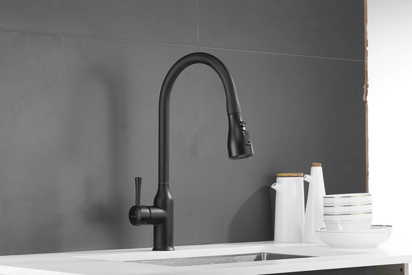 Изображение товара Смеситель Shevanik S163H (черный)