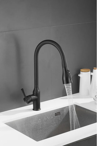 Изображение товара Смеситель Shevanik S163H (черный)