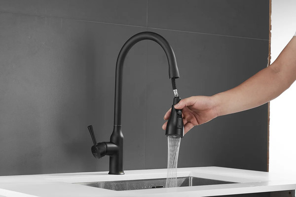 Изображение товара Смеситель Shevanik S163H (черный)