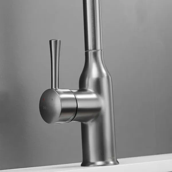 Изображение товара Смеситель Shevanik S163T (оружейная сталь)