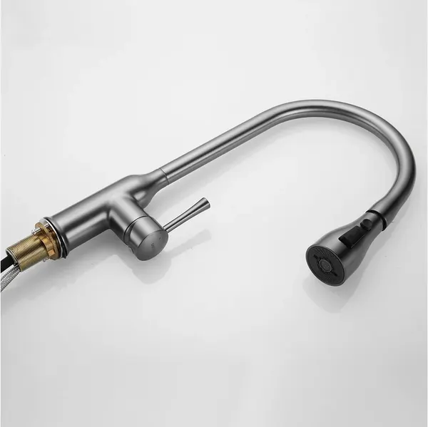 Изображение товара Смеситель Shevanik S163T (оружейная сталь)