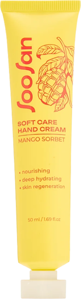 Изображение товара Крем для рук Soosan Soft Care Hand Cream Mango Sorbet (50мл)