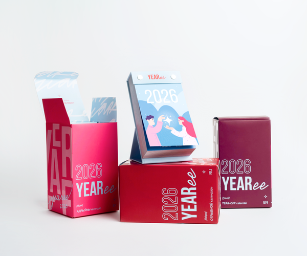 Изображение товара Календарь настольный Yearee 2026 год / 4816088500136 (белорусский язык)