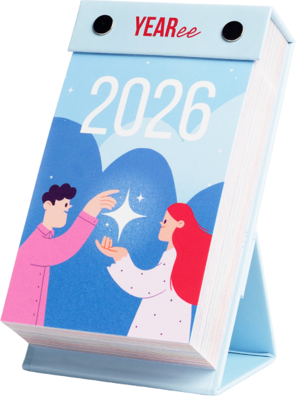 Изображение товара Календарь настольный Yearee 2026 год / 4816088500136 (белорусский язык)