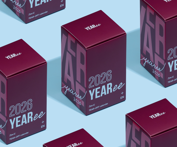 Изображение товара Календарь настольный Yearee 2026 год / 4816088500143 (английский язык)