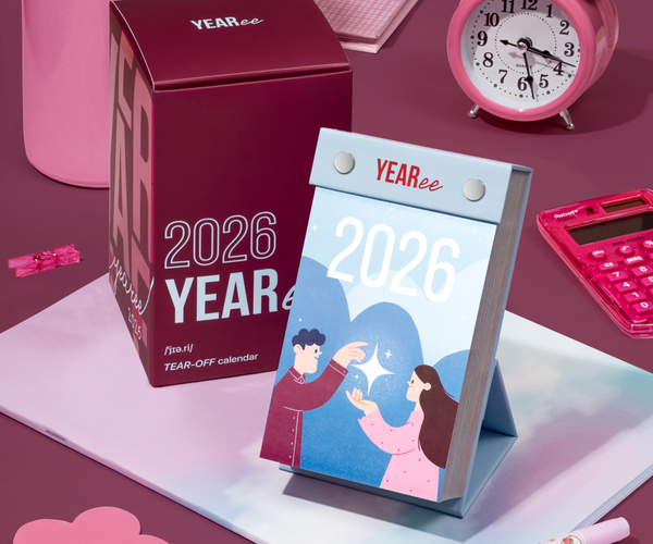 Изображение товара Календарь настольный Yearee 2026 год / 4816088500143 (английский язык)