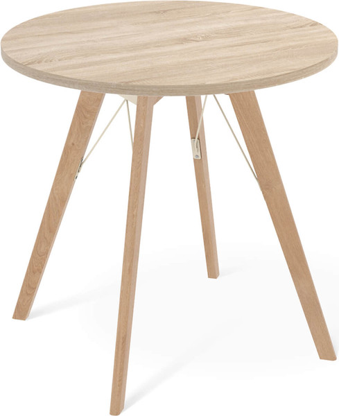 Изображение товара Обеденный стол Sheffilton SHT-TU9/TT 80 (прозрачный лак/дуб сонома)