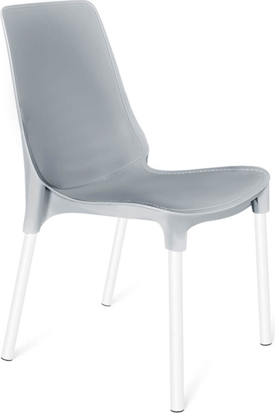 Изображение товара Стул Sheffilton SHT-ST75/S424 (серый/белый муар)