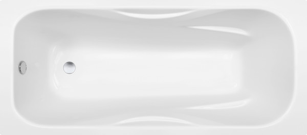 Изображение товара Ванна чугунная Lauter Regina 21014171 / 170x80 с сифоном 21Y32000 (хром)