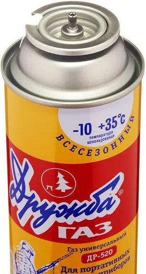 Изображение товара Газовый баллон туристический Дружба ДР-520 (10шт)