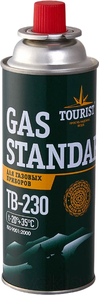 Изображение товара Газовый баллон туристический Tourist Standard TB-230 (10шт)