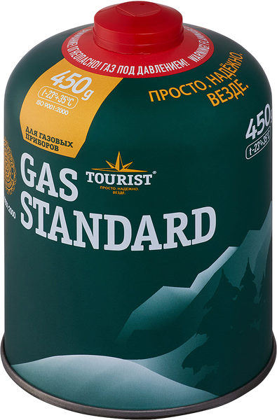 Изображение товара Газовый баллон туристический Tourist Standard TBR-450 (10шт)