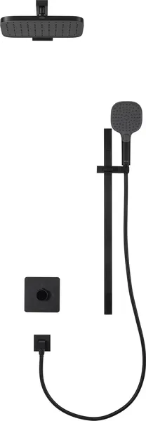 Изображение товара Душевая система со смесителем Arrow AG372002MB-1 (черный)