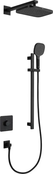 Изображение товара Душевая система со смесителем Arrow AG372002MB-1 (черный)
