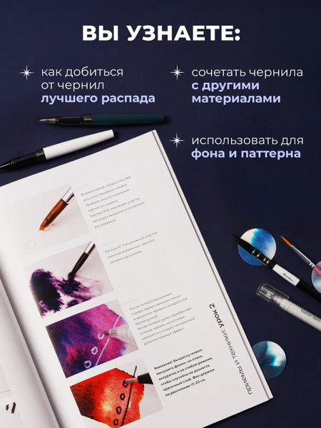 Изображение товара Книга Малевичъ Самоучитель по рисованию чернилами / 195370